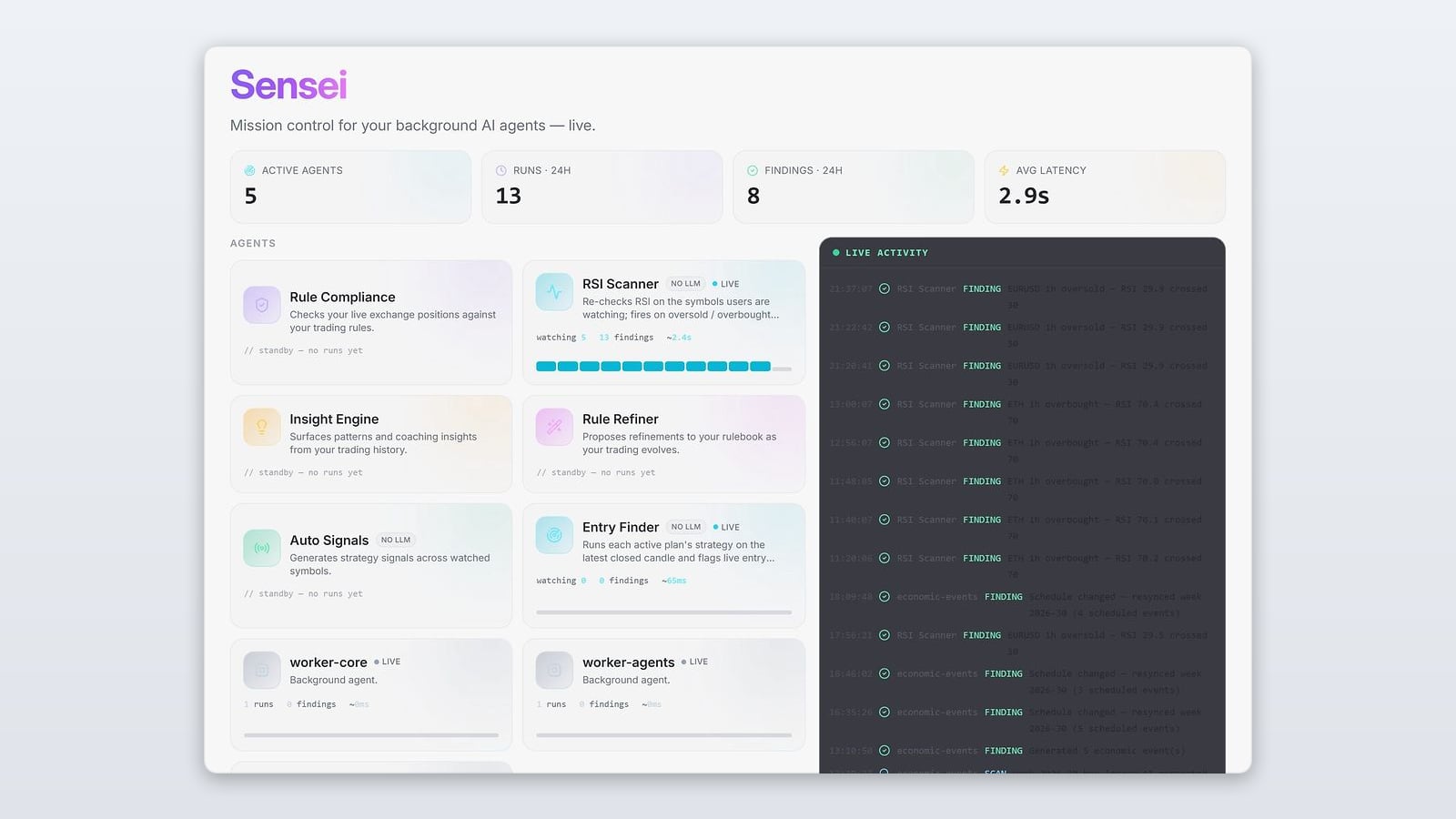 AI Agents in the SimpleMarkets app